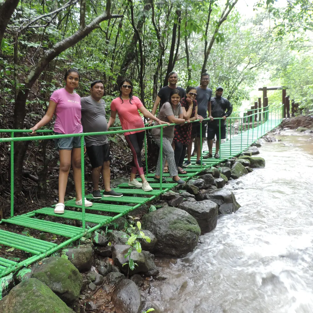 Seasonal waterfall at Aamby Valley City